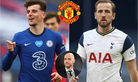 Tin chuyển nhượng MU 24/5: Đột kích 'báu vật' của Chelsea; HLV Ten Hag bất ngờ úp mở về Harry Kane