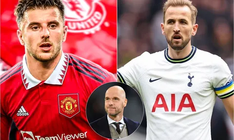 Tin chuyển nhượng MU 25/5: Chốt xong thương vụ Mason Mount; HLV Ten Hag giục Man Utd ký Harry Kane
