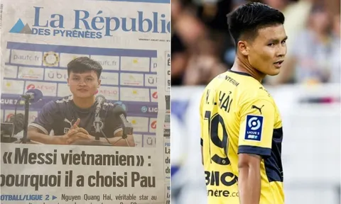 Truyền thông Pháp 'khinh rẻ' Quang Hải, gọi siêu sao ĐT Việt Nam chỉ là 'máy kiếm tiền' tại Pau FC