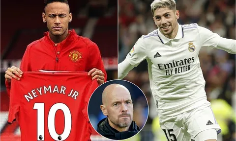 Tin chuyển nhượng MU 8/6: Neymar chốt ngày đến Man United; HLV Ten Hag nhắm 'báu vật' của Real