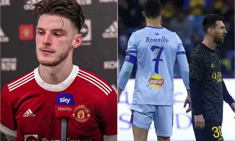 Tin chuyển nhượng trưa 9/6: Vụ Declan Rice đến MU ngã ngũ; 'Bạn thân' Ronaldo khinh thường Messi