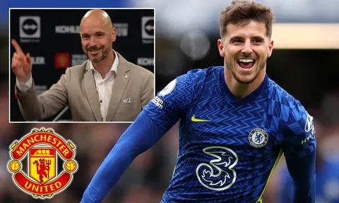 CHÍNH THỨC: MU kích nổ thương vụ Mason Mount, HLV Ten Hag quyết đưa công thần ra 'hiến tế'?