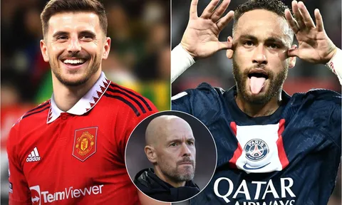 Tin chuyển nhượng MU 12/6: Chính thức chiêu mộ Mason Mount; Neymar bất ngờ 'lật kèo' HLV Ten Hag