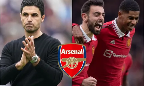 Quyết tâm vô địch Champions League, Arsenal chiêu mộ cầu thủ xuất sắc nhất MU với giá 'không tưởng'