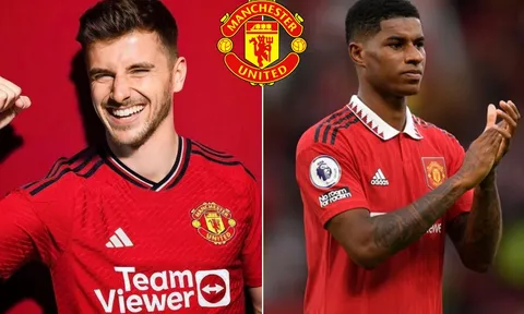 Nội bộ MU lục đục vì Mason Mount, Rashford nguy cơ ra đi vì bị tước mất vị thế số 1?