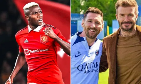 Tin chuyển nhượng trưa 4/7: Vụ Osimhen về MU ngã ngũ; Beckham không biết Messi đến Inter Miami