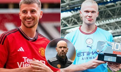 Tin chuyển nhượng trưa 6/7: HLV Ten Hag nhận tin dữ sau vụ Mason Mount; Haaland chế nhạo Barca