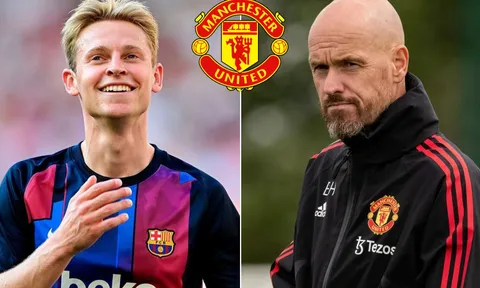 Tin chuyển nhượng MU 15/7: Man Utd bị cấm chuyển nhượng; HLV Ten Hag nối lại liên lạc với De Jong