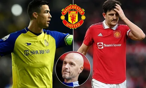 Tin chuyển nhượng MU 16/7: Ronaldo khiến HLV Ten Hag lo lắng; Harry Maguire gia nhập West Ham