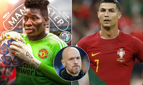 Tin chuyển nhượng MU 18/7: Onana bất ngờ lật kèo HLV Ten Hag; 'Ác mộng' của Ronaldo cập bến Man Utd