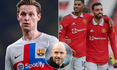 Tin bóng đá quốc tế 26/7: MU tái kích hoạt vụ De Jong; Rashford 'lục đục' với Bruno Fernandes
