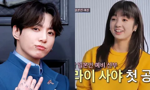 Vợ tài tử xứ Hàn gây sốt vì có ngoại hình giống Jungkook (BTS) đến kì lạ