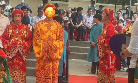 Xuất hiện hình ảnh danh hài Hoài Linh đảm trách chính lễ ở Lễ giỗ Thánh Mẫu Liễu Hạnh