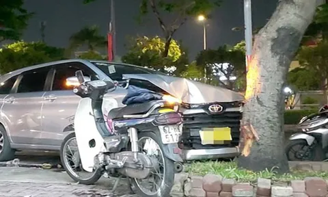 TP.HCM: Điều tra làm rõ vụ tài xế ô tô công nghệ nghi bị cướp, lao xe vào gốc cây