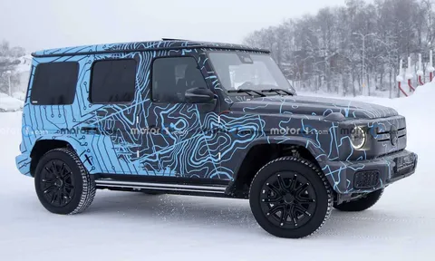 Mercedes G63 bản thuần điện lộ diện, thể hiện khả năng off-road ấn tượng