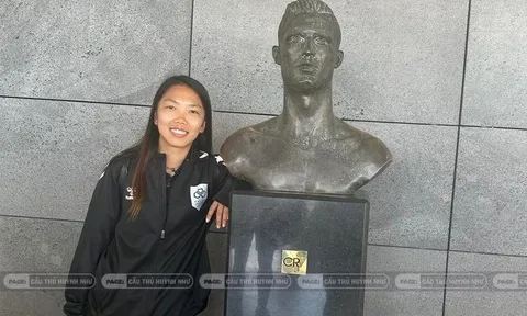 Huỳnh Như bất ngờ thăm 'nhà' Ronaldo trước ngày trở về Việt Nam