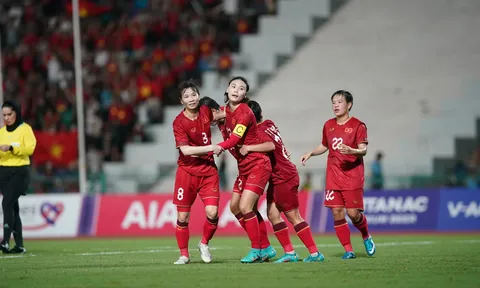 VIDEO: Nữ Việt Nam 4-0 nữ Campuchia - Bán kết SEA Games 32