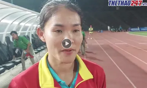 VIDEO: Chương Thị Kiều tự hào khi nữ Việt Nam vô địch SEA Games 32