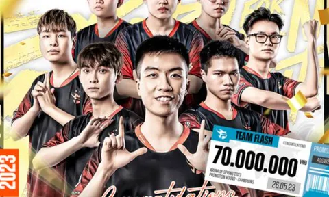 Team Flash chính thức lên hạng ĐTDV Mùa Đông 2023
