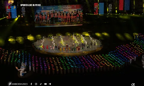 Campuchia tiếp tục 'chơi sang' ở đại hội sau SEA Games 32