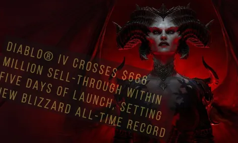 Diablo 4 ghi nhận doanh thu 15 nghìn tỷ đồng sau 5 ngày ra mắt
