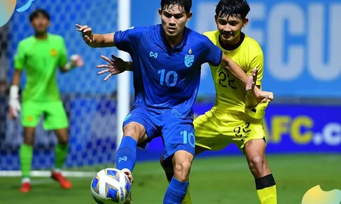 U17 Malaysia thua tan nát Thái Lan ở giải châu Á