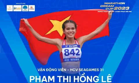 HCV SEA Games 31 Phạm Thị Hồng Lệ làm đại sứ giải chạy từ thiện