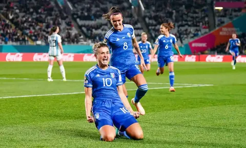 2 lần việt vị, Ý nhọc nhằn đánh bại Argentina ở World Cup nữ