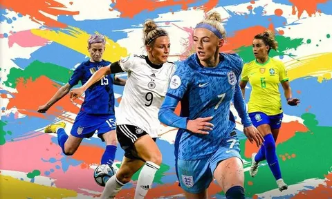 Bảng xếp hạng World Cup nữ hôm nay 26/07