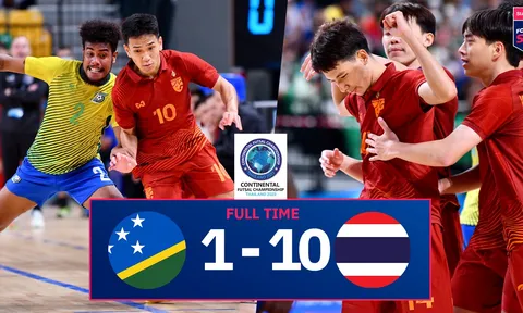 Đại thắng 10-1, Thái Lan tiến gần tới chức vô địch