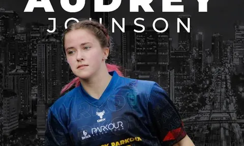 Audrey Johnson dự Parkour Asian Tour: 22 tuổi đã là Á quân thế giới