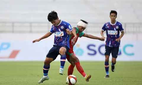 Kịch tính tấm vé play-off thăng hạng giữa 2 đội bóng Việt Nam