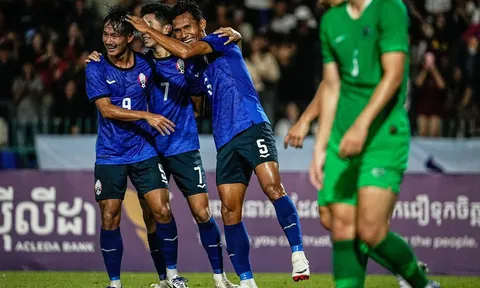 Highlights: Campuchia đại thắng 4-0 ở FIFA Days