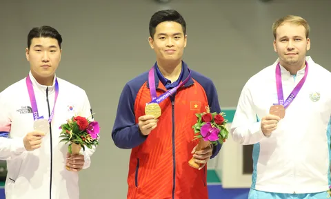 Chuyên gia Hàn Quốc hết ngời khen ngợi xạ thủ Phạm Quang Huy