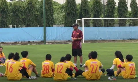 VIDEO: Đội tuyển nữ Việt Nam rèn chiến thuật mới trước vòng loại thứ 2 Olympic Paris