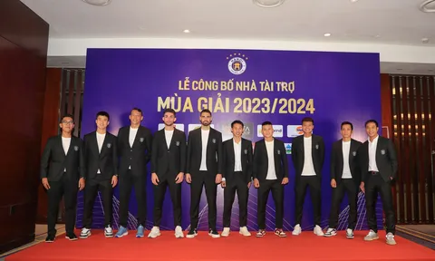 VIDEO: Hà Nội FC công bố nhà tài trợ trước mùa giải mới