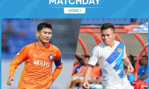 Lịch thi đấu vòng 1 giải hạng Nhất Quốc gia 2023/2024 mới nhất