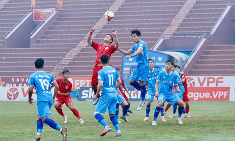 Căng thẳng cuộc đua ngôi đầu giải hạng Nhất Quốc gia