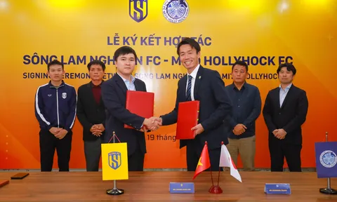 VIDEO: Đại diện CLB Nhật Bản chia sẻ lý do ký hợp đồng với SLNA