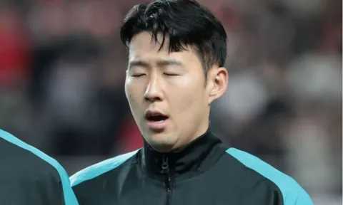 Son Heung Min phản ứng sau khi bị Thái Lan cầm hòa