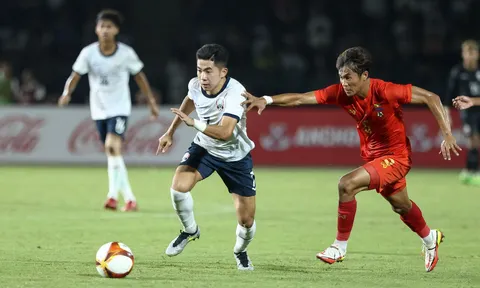 U22 Myanmar loại chủ nhà Campuchia để vào bán kết SEA Games 32