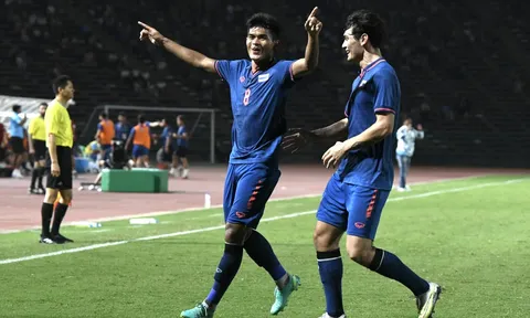 Đả bại đối thủ, U22 Thái Lan 'hội ngộ' Indonesia ở chung kết SEA Games 32