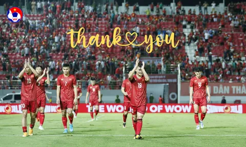 VFF cảm ơn thành phố Hải Phòng sau trận thắng Hồng Kông
