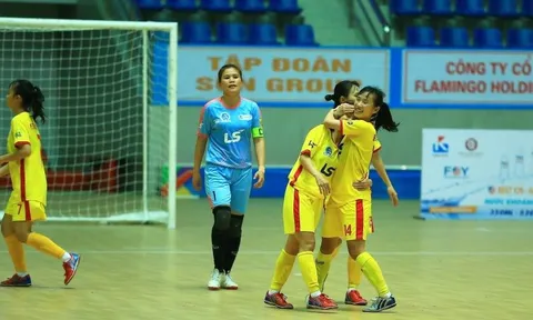 Xác định nhà vô dịch giải VĐQG futsal nữ Việt Nam 2023
