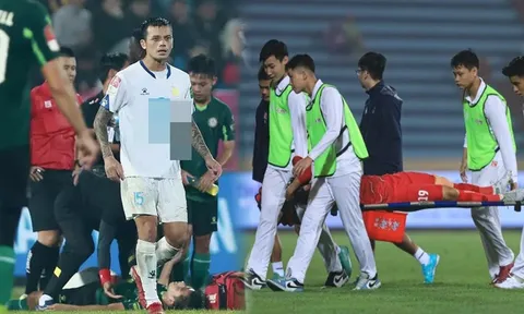 Cầu thủ Hải Phòng khâu 10 mũi, trung vệ CLB Nam Định đối diện với án phạt từ VFF