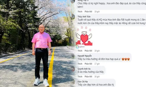 HLV Park Hang-seo xuất hiện với diện mạo mới, ai xem cũng phải bất ngờ