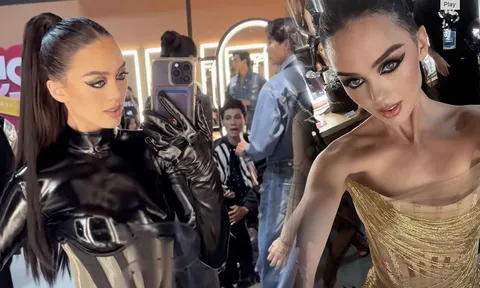 Vợ Tây Bùi Tiến Dũng 'đắt show' khi trở lại sàn catwalk: Sắc vóc mẹ bỉm đầy quyến rũ sau sinh