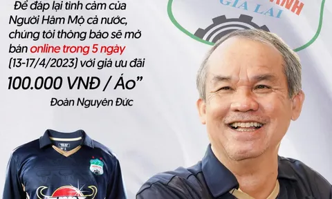 Bầu Đức có động thái tri ân người hâm mộ HAGL trên cả nước