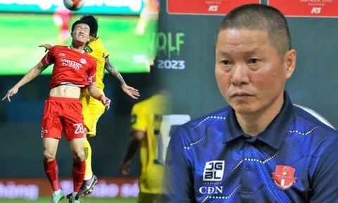Vòng 7 V-League 2023: HLV Chu Đình Nghiêm nói gì sau trận Hải Phòng hòa tẻ nhạt trước Viettel?