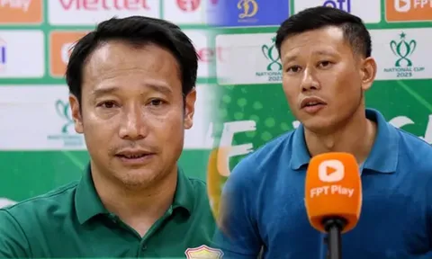 Tứ kết Cup QG: Thuyền trưởng Viettel chưa nghĩ đến danh hiệu, HLV Vũ Hồng Việt chỉ ra nguyên nhân thất bại